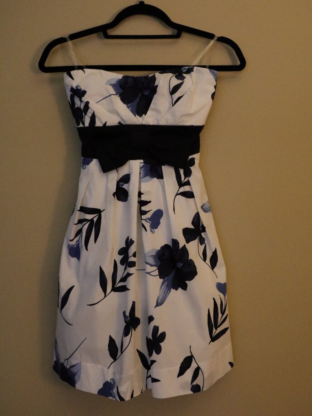 Speechless Floral Strapless Dress Size 9